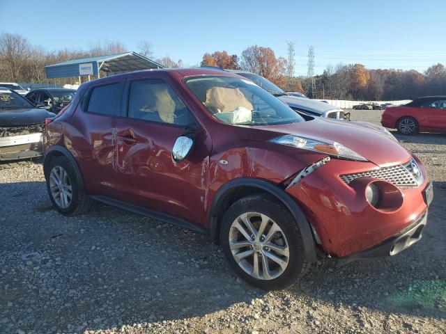 JN8AF5MR4ET451502 - 2014 NISSAN JUKE S RED photo 4