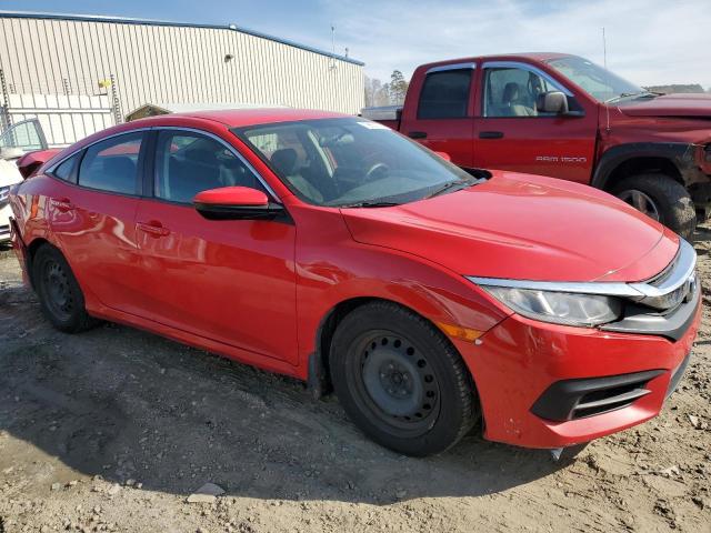 2HGFC2F52HH516210 - 2017 HONDA CIVIC LX RED photo 4