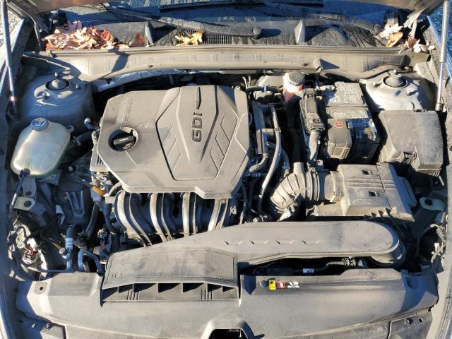 5NPEG4JA6MH071874 - 2021 HYUNDAI SONATA SE GRAY photo 11