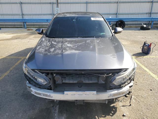 1HGCV1F3XLA060695 - 2020 HONDA ACCORD SPORT GRAY photo 5