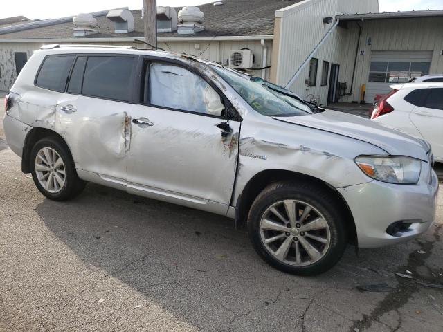 JTEEW44A082001501 - 2008 TOYOTA HIGHLANDER HYBRID LIMITED SILVER photo 4