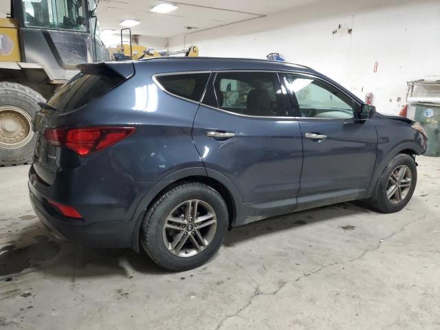 5NMZU3LB9HH020558 - 2017 HYUNDAI SANTA FE S BLUE photo 3