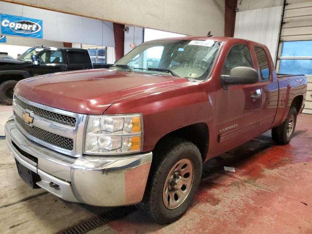 1GCRKREA8DZ101411 - 2013 CHEVROLET SILVERADO K1500 LS BURGUNDY photo 1