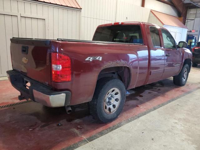 1GCRKREA8DZ101411 - 2013 CHEVROLET SILVERADO K1500 LS BURGUNDY photo 3