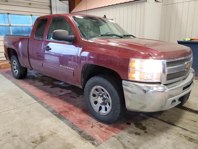 1GCRKREA8DZ101411 - 2013 CHEVROLET SILVERADO K1500 LS BURGUNDY photo 4