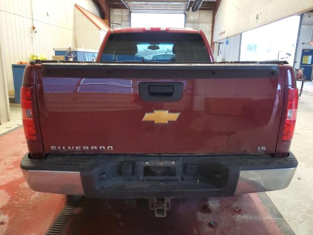 1GCRKREA8DZ101411 - 2013 CHEVROLET SILVERADO K1500 LS BURGUNDY photo 6