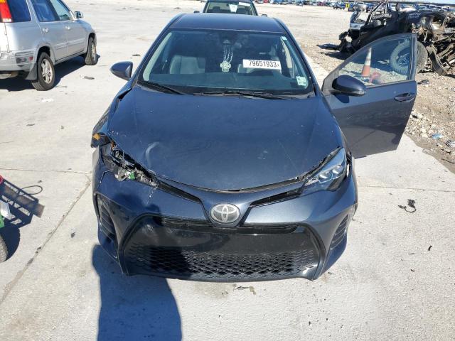 5YFBURHE7HP610836 - 2017 TOYOTA COROLLA L GRAY photo 11