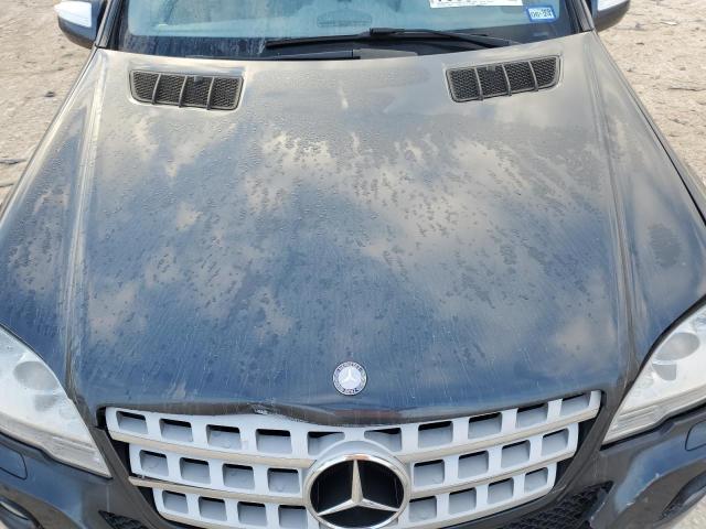 4JGBB8GB1AA605645 - 2010 MERCEDES-BENZ ML 350 4MATIC BLACK photo 11
