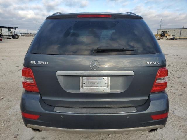 4JGBB8GB1AA605645 - 2010 MERCEDES-BENZ ML 350 4MATIC BLACK photo 6
