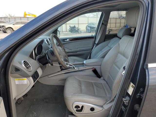 4JGBB8GB1AA605645 - 2010 MERCEDES-BENZ ML 350 4MATIC BLACK photo 7