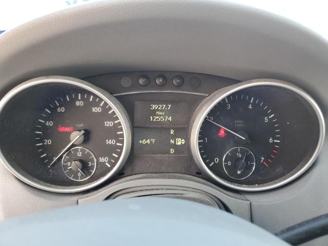 4JGBB8GB1AA605645 - 2010 MERCEDES-BENZ ML 350 4MATIC BLACK photo 9