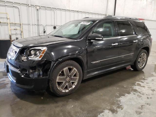 1GKKVTED7BJ306007 - 2011 GMC ACADIA DENALI BLACK photo 1