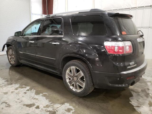 1GKKVTED7BJ306007 - 2011 GMC ACADIA DENALI BLACK photo 2