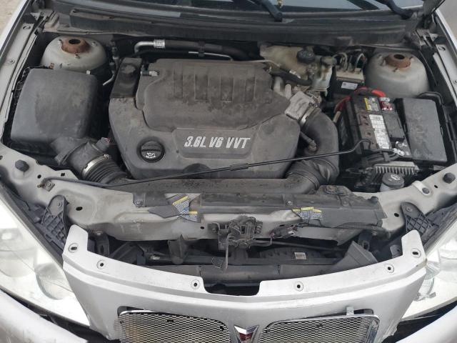 1G2ZM577784295165 - 2008 PONTIAC G6 GXP SILVER photo 11