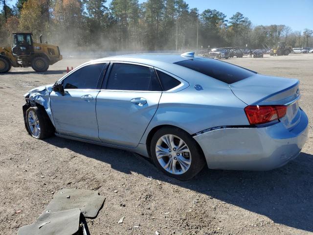 1G1115SL3FU121797 - 2015 CHEVROLET IMPALA LT BLUE photo 2