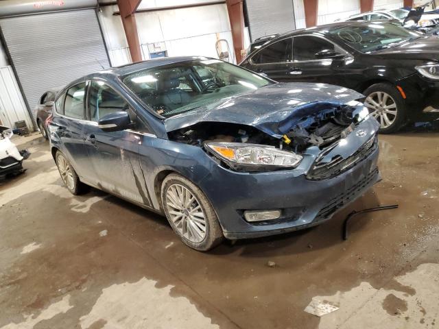 1FADP3N22JL326008 - 2018 FORD FOCUS TITANIUM BLUE photo 4