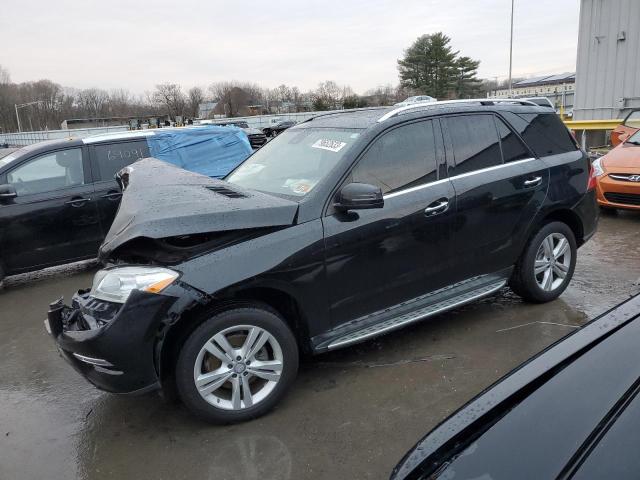 4JGDA5HBXFA564349 - 2015 MERCEDES-BENZ ML 350 4MATIC BLACK photo 1