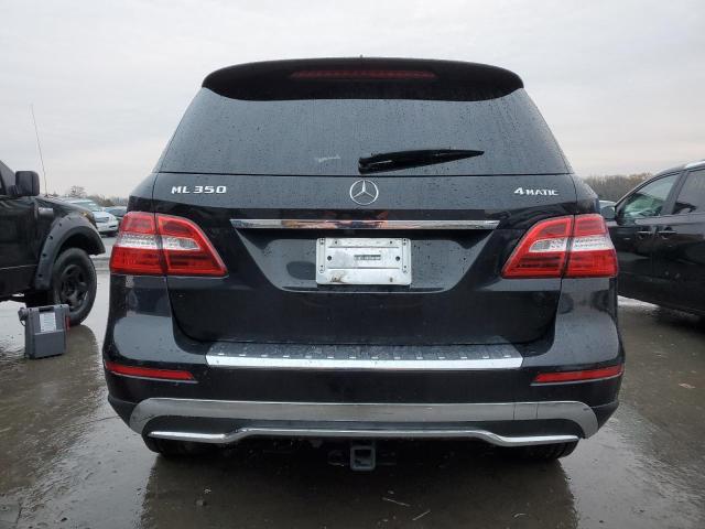 4JGDA5HBXFA564349 - 2015 MERCEDES-BENZ ML 350 4MATIC BLACK photo 6