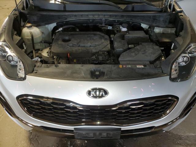 KNDP6CACXL7652160 - 2020 KIA SPORTAGE S SILVER photo 12