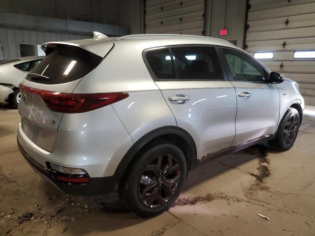 KNDP6CACXL7652160 - 2020 KIA SPORTAGE S SILVER photo 3