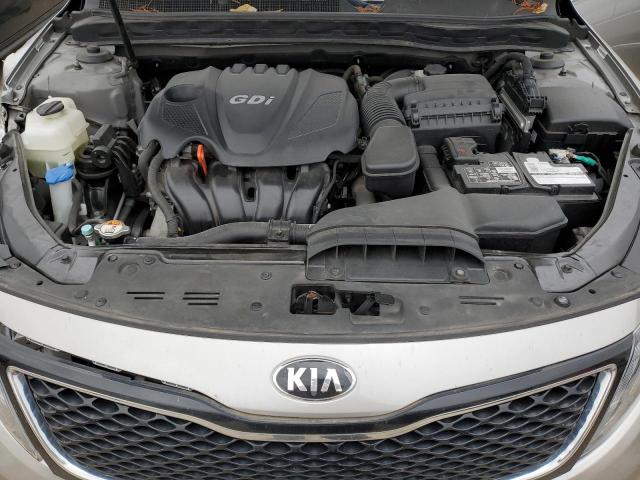 5XXGM4A7XEG313973 - 2014 KIA OPTIMA LX GRAY photo 11