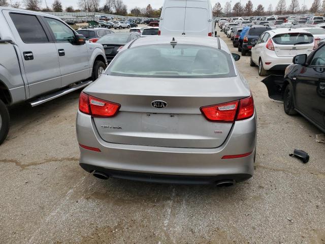 5XXGM4A7XEG313973 - 2014 KIA OPTIMA LX GRAY photo 6