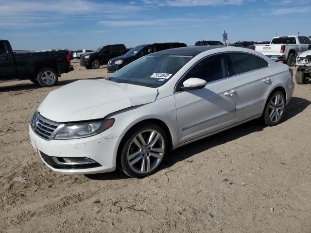 WVWRN7AN3DE525199 - 2013 VOLKSWAGEN CC LUXURY WHITE photo 1