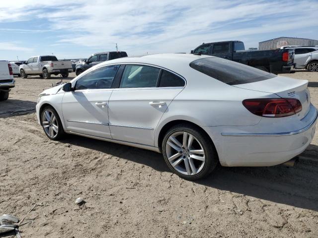 WVWRN7AN3DE525199 - 2013 VOLKSWAGEN CC LUXURY WHITE photo 2