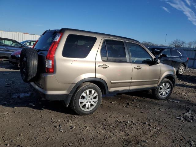 JHLRD78925C025742 - 2005 HONDA CR-V SE TAN photo 3