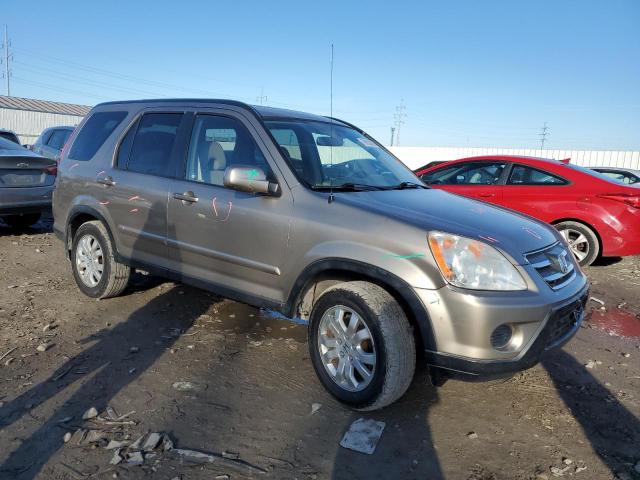 JHLRD78925C025742 - 2005 HONDA CR-V SE TAN photo 4