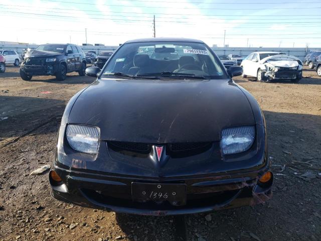 1G2JB524817219085 - 2001 PONTIAC SUNFIRE SE BLACK photo 5