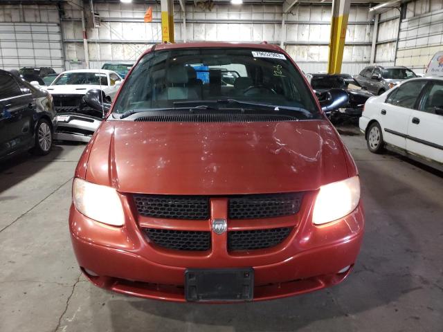 2D4GP44L64R535869 - 2004 DODGE GRAND CARA SXT RED photo 5