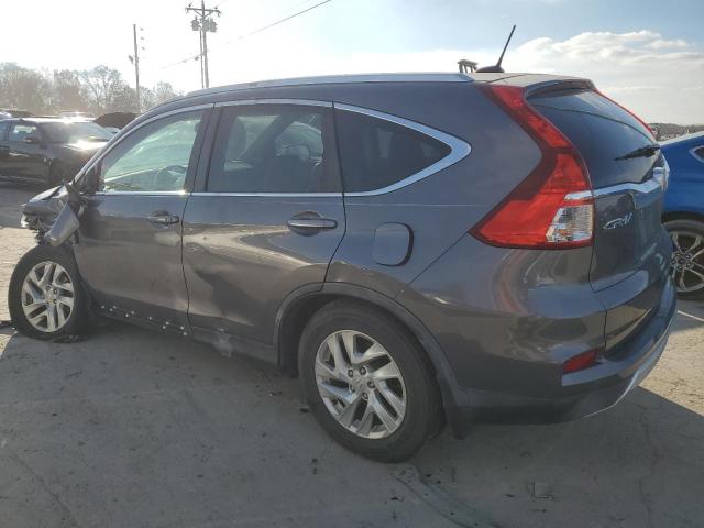 5J6RM4H79GL103456 - 2016 HONDA CR-V EXL GRAY photo 2