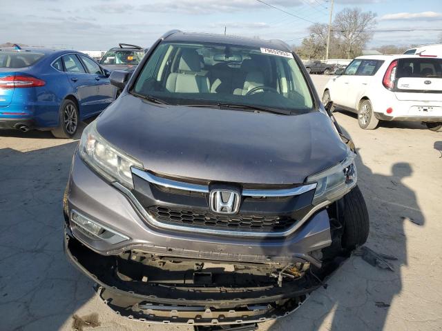 5J6RM4H79GL103456 - 2016 HONDA CR-V EXL GRAY photo 5