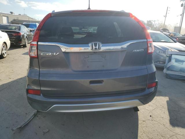 5J6RM4H79GL103456 - 2016 HONDA CR-V EXL GRAY photo 6