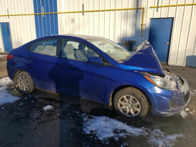 KMHCT4AE0CU246576 - 2012 HYUNDAI ACCENT GLS BLUE photo 4