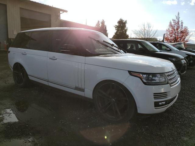 SALGV3TF1EA167155 - 2014 LAND ROVER RANGE ROVE AUTOBIOGRAPHY WHITE photo 4