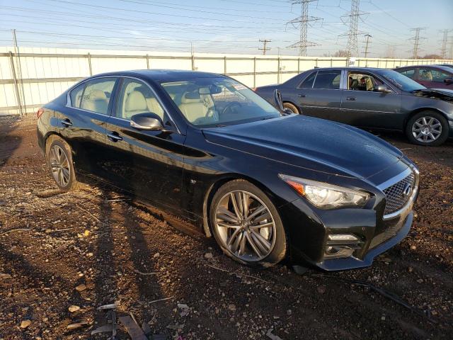 JN1BV7AR0FM392918 - 2015 INFINITI Q50 BASE BLACK photo 4