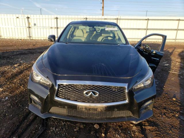 JN1BV7AR0FM392918 - 2015 INFINITI Q50 BASE BLACK photo 5