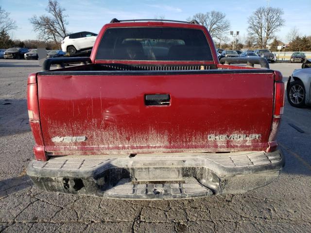 1GCDT13X93K162774 - 2003 CHEVROLET S TRUCK S10 RED photo 6