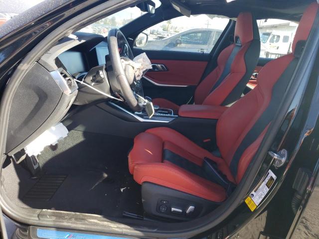 WBS33AY05NFM96280 - 2022 BMW M3 COMPETITION BLACK photo 7