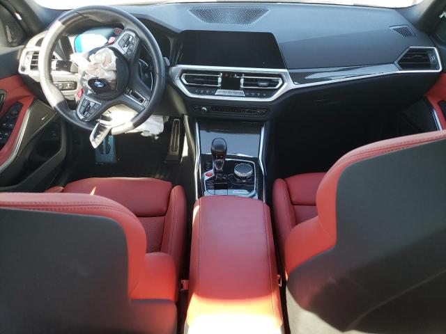 WBS33AY05NFM96280 - 2022 BMW M3 COMPETITION BLACK photo 8