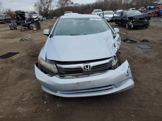 19XFB2F50CE353661 - 2012 HONDA CIVIC LX BLUE photo 5