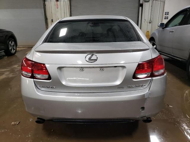 JTHCH96S960004168 - 2006 LEXUS GS 300 SILVER photo 6