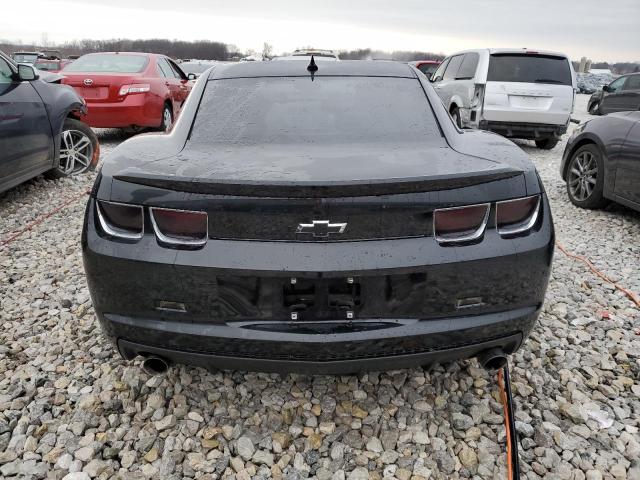 2G1FE1E31C9187546 - 2012 CHEVROLET CAMARO LS BLACK photo 6