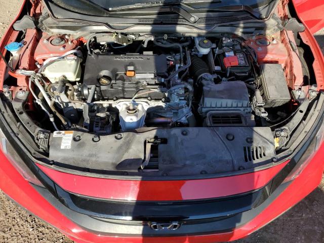 2HGFC4B61KH300043 - 2019 HONDA CIVIC LX RED photo 11