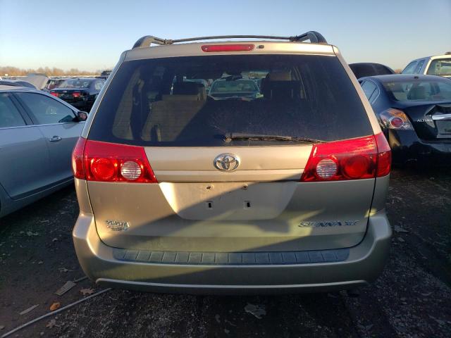 5TDZA22C56S579175 - 2006 TOYOTA SIENNA XLE TAN photo 6