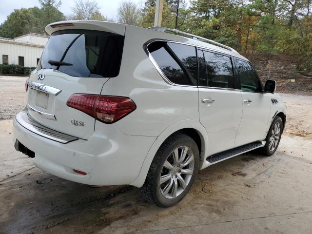 JN8AZ2NE5C9017245 - 2012 INFINITI QX56 WHITE photo 3