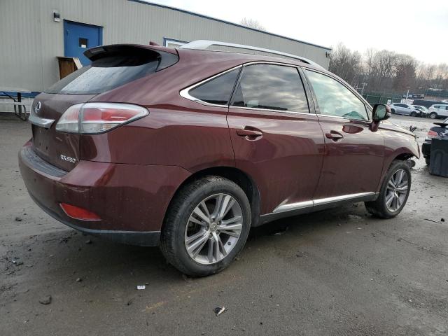 2T2ZK1BA5FC162505 - 2015 LEXUS RX 350 MAROON photo 3