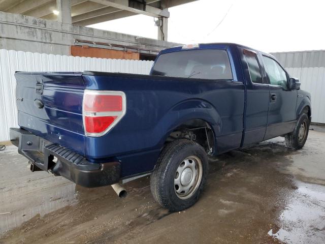 1FTFX1CF4BFC06594 - 2011 FORD 2 DOOR SUPER CAB BLUE photo 3